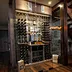 floor to ceiling wine rack